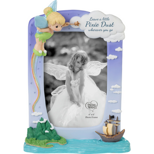 Precious Moments Leave A Little Pixie Dust Wherever You Go Disney Tinker Bell Photo Frame