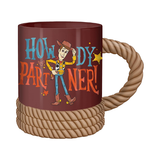 Toy Story Woody Howdy Partner Ceramic 3D Sculpted Mug