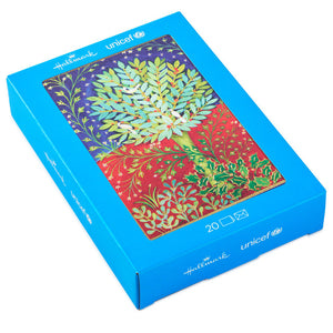Hallmark Holly Tree UNICEF Boxed Christmas Cards