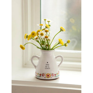 Artisan Bud Vase You Are So Loved 3.5"