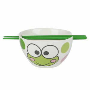 Kerropi Ceramic Ramen Bowl with Chopsticks