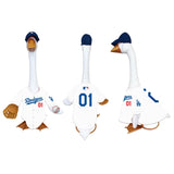 MLB Los Angeles Dodgers Sports Uniform Jersey Outfit for Giddy the Metal Porch Goose