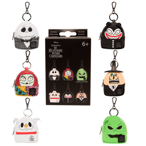Loungefly The Nightmare Before Christmas Cosplay Mystery Mini Backpack Keychain Charm