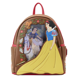 Loungefly Disney Snow White Lenticular Princess Series Mini Backpack