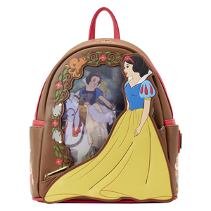 Loungefly Disney Snow White Lenticular Princess Series Mini Backpack