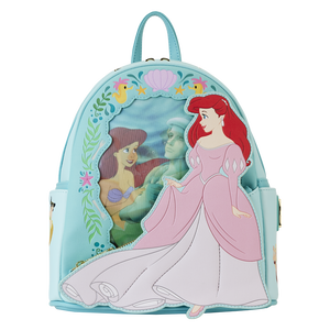 Loungefly The Little Mermaid Ariel Princess Lenticular Mini Backpack
