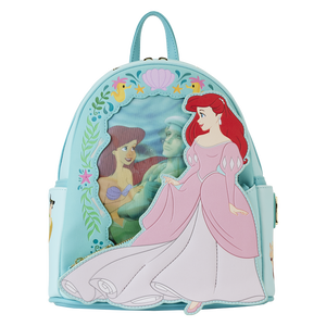 Loungefly The Little Mermaid Ariel Princess Lenticular Mini Backpack