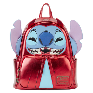 Loungefly Disney Stitch Devil Cosplay Mini Backpack Front Side