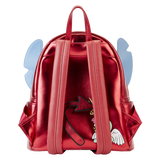 Loungefly Disney Stitch Devil Cosplay Mini Backpack Back Side