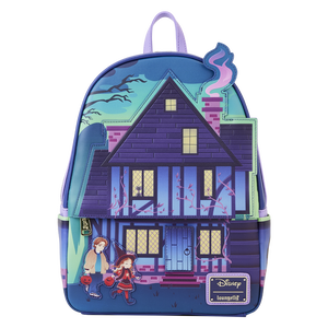 Loungefly Disney Hocus Pocus Sanderson Sisters’ House Mini Backpack Front Side