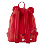 Winnie the Pooh Rainy Day Puffer Jacket Cosplay Mini Backpack (Back)