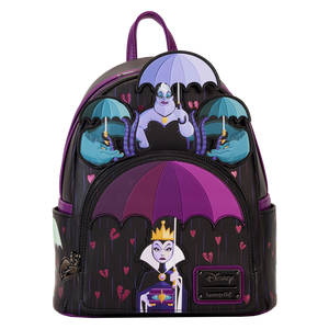 Loungefly Disney Villains Curse Your Hearts Mini Backpack