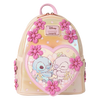Loungefly Stitch & Angel Cherry Blossom Heart Mini Backpack