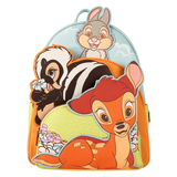 Loungefly Bambi & Friends Triple Pocket Mini Backpack
