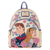 Loungefly Sleeping Beauty Princess Aurora & Prince Phillip Floral Mini Backpack