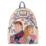 Loungefly Sleeping Beauty Princess Aurora & Prince Phillip Floral Mini Backpack