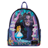 Loungefly Alice in Wonderland Tulgey Wood Lenticular Mini Backpack