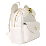 Loungefly Minnie Mouse Iridescent Lace Wedding Mini Backpack