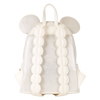 Loungefly Minnie Mouse Iridescent Lace Wedding Mini Backpack