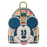 Loungefly Disney Mickey and Minnie Holiday Mini Backpack