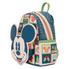 Loungefly Disney Mickey and Minnie Holiday Mini Backpack