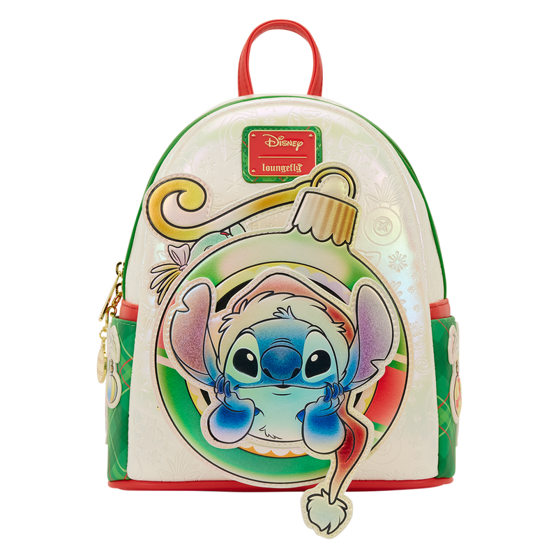 Loungefly Disney Lilo & Stitch Holiday Mini Backpack Loungefly x Disney Lilo and Stitch Christmas Beach Holiday  main image 4