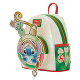 Loungefly Disney Lilo and Stitch Holiday Mini Backpack