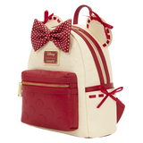 Loungefly Minnie Mouse Rocks the Dots Coquette Mini Backpack