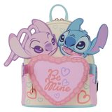 Loungefly Disney Stitch & Angel Be Mine Mini Backpack