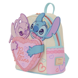 Loungefly Disney Stitch & Angel Be Mine Mini Backpack