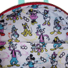 Disney100 Mickey & Friends Classic All-Over Print Iridescent Mini Backpack With Ear Headband (Inside)