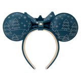 Loungefly Disney Mickey and Minnie Holiday Ear Headband