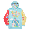 Loungefly Pixar Up 15th Anniversary Color Block Unisex Hoodie