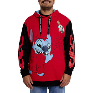 Loungefly Disney Stitch Devil Unisex Hoodie