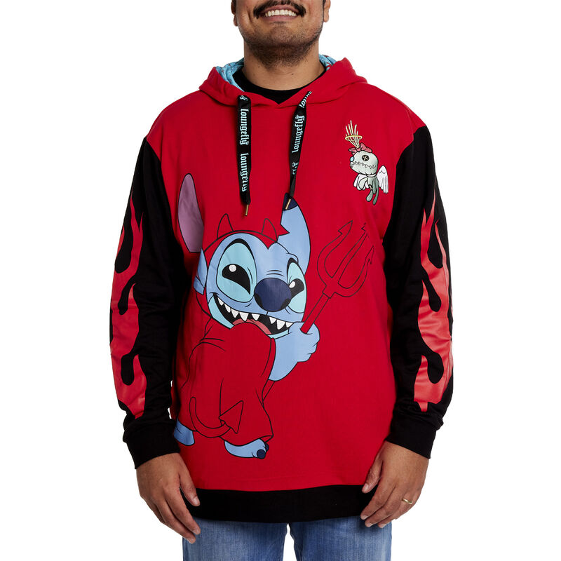 Loungefly Disney Stitch Devil Unisex Hoodie – Steve's Hallmark