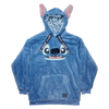 Stitch Plush Sherpa Cosplay Unisex Hoodie