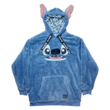 Stitch Plush Sherpa Cosplay Unisex Hoodie