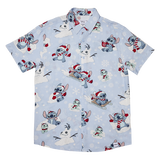 Stitch Holiday Snow Camp Shirt (Front)