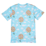 Loungefly Pixar Up 15th Anniversary Balloon House All-Over Print Unisex Tee