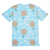 Loungefly Pixar Up 15th Anniversary Balloon House All-Over Print Unisex Tee