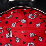 Loungefly Disney Mickey And Minnie Valentines Reversible Cross Body