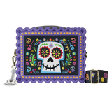 Loungefly Coco Miguel Calavera Floral Skull Crossbody Bag