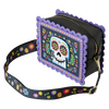 Loungefly Coco Miguel Calavera Floral Skull Crossbody Bag