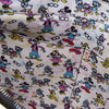 Disney100 Mickey & Friends Classic All-Over Print Iridescent Convertible Backpack & Tote Bag (Inside)