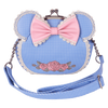 Loungefly Minnie Mouse Floral and Lace Kisslock Crossbody Bag