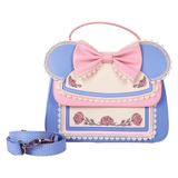 Loungefly Minnie Mouse Floral and Lace Crossbody Bag