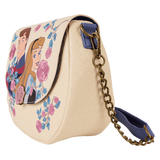 Loungefly Sleeping Beauty Princess Aurora & Prince Phillip Floral Crossbody Bag