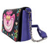 Loungefly Alice in Wonderland Cheshire Cat Tulgey Wood Crossbody Bag