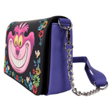 Loungefly Alice in Wonderland Cheshire Cat Tulgey Wood Crossbody Bag