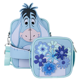 Loungefly Winnie The Pooh Floral Eeyore Crossbuddies® Cosplay Crossbody Bag With Coin Bag